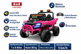 Montable ATV 4x4  con control remoto (Rosa)