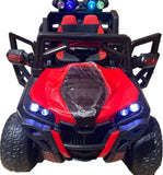 Montable Electrico Tipo Jeep 5588, Llantas De Goma, 4x4, Control (rojo)
