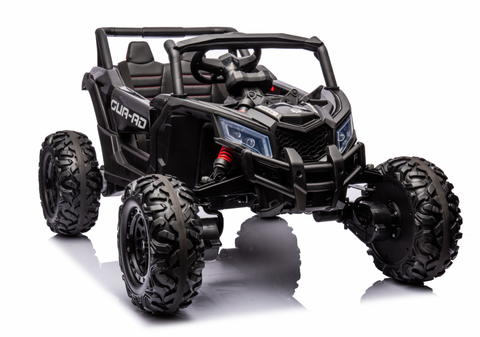 Montable 105 Todo Terreno 24v 4x4 (Negro) Con Control Remoto