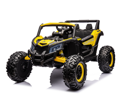 Montable 105 Todo Terreno 24v 4x4 (Amarillo) Con Control Remoto