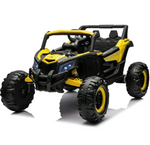 Montable 105 Todo Terreno 24v 4x4 (Amarillo) Con Control Remoto