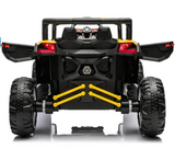 Montable 105 Todo Terreno 24v 4x4 (Amarillo) Con Control Remoto
