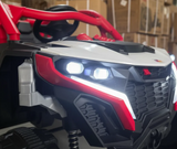 Montable Electrico 12v Mini Polaris Base Control Remoto (Rojo)