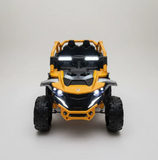 Montable Electrico 12v Mini Canam Base Control Remoto (Amarillo)