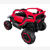 Montable Mini Canam 4x4 llantas de goma, con control remoto (Rojo)