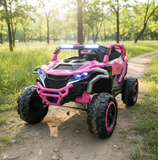 Montable Mini Canam 4x4 llantas de goma, con control remoto (Rosa)
