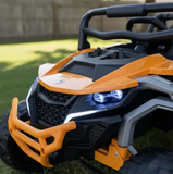 Montable Mini Canam 4x4 llantas de goma, con control remoto (Amarillo)