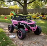 Montable Mini Canam 4x4 llantas de goma, con control remoto (Rosa)