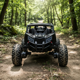 Montable 105 Todo Terreno 24v 4x4 (Negro) llanta de goma Con Control Remoto