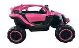 Montable Electrico 12v Mini Canam Base Control Remoto (Rosa)